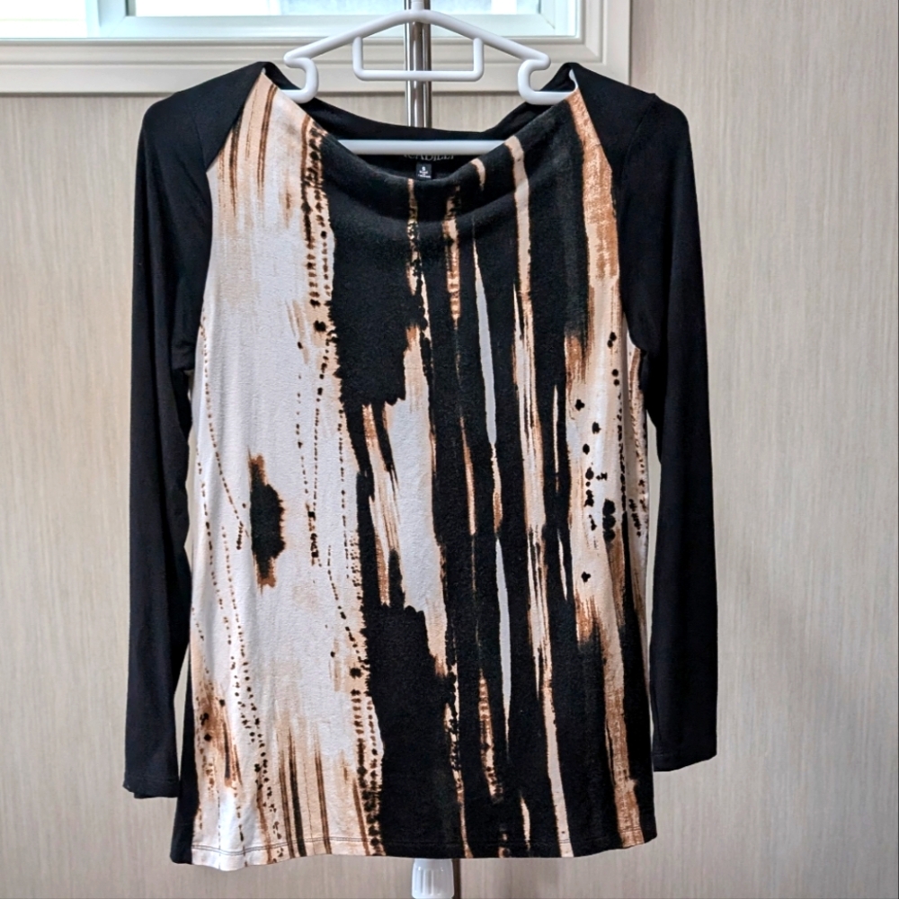 Piccadilly Abstract Striped Shirt